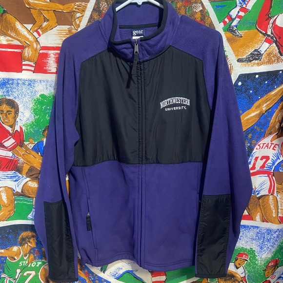 Vintage Other - Vintage Northwestern University Full Zip Fleece